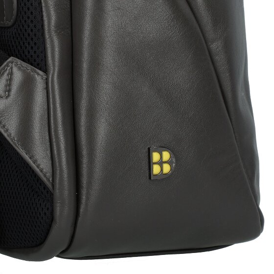 DuDu New York Daypack Cuir véritable 41 cm Compartiment ordinateur