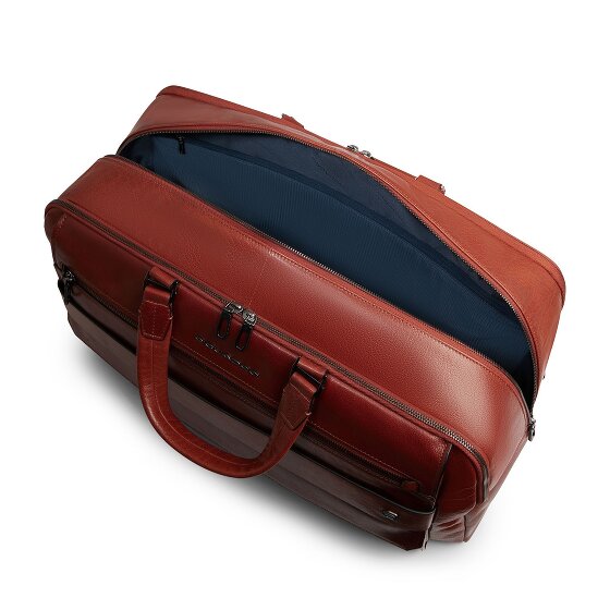 Piquadro Solm Sac de voyage Weekender Cuir véritable 52 cm