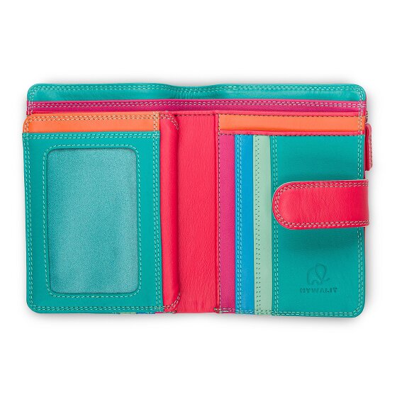 Mywalit Medium Snap Wallet Porte-monnaie en cuir 13 cm