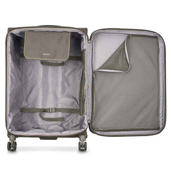 Delsey Paris Helium Dlx 4 roues Valise cabine 77.5 cm avec soufflet d'extension