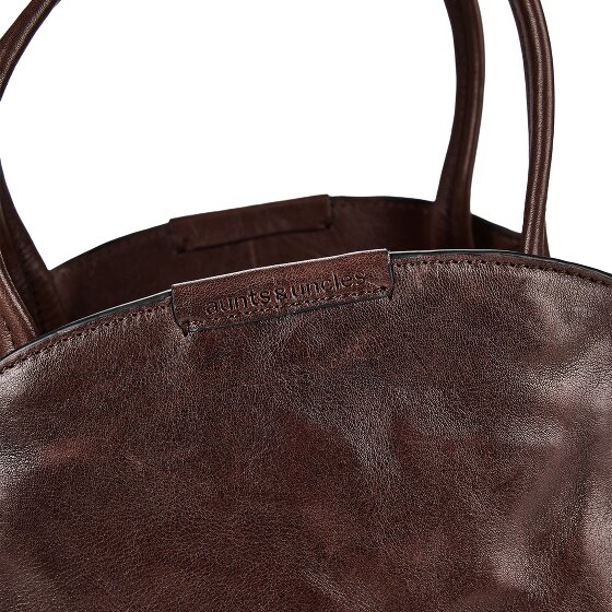 aunts & uncles Grandma's Luxury Club Sac à bandoulière Cuir véritable 33 cm