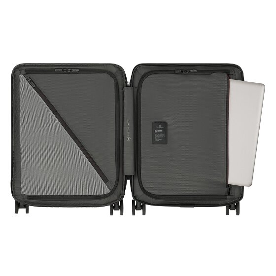 Victorinox Airox Advanced 4 roulettes Trolley de cabine S 55 cm Compartiment pour ordinateur portable avec soufflet d'extension