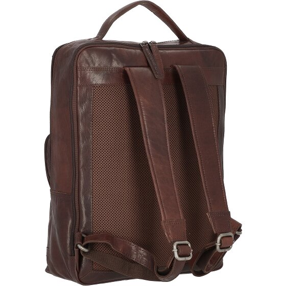 Spikes & Sparrow Bronco Sac à dos en cuir 40 cm pour ordinateur portable