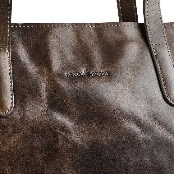 Greenburry Newport Sac à bandoulière Cuir véritable 33 cm Compartiment ordinateur