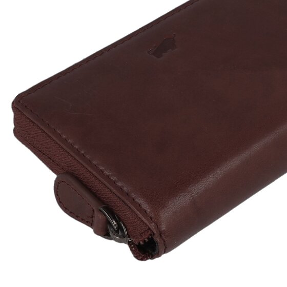 Braun Büffel Arezzo Étui pour cartes de crédit Protection RFID Cuir 11.5 cm