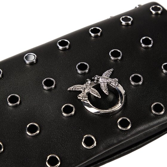 PINKO Love Click Sac pochette Cuir véritable 20 cm