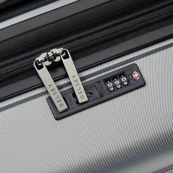 Delsey Paris Meteor 4 roues Valise cabine L 78 cm avec soufflet d'extension
