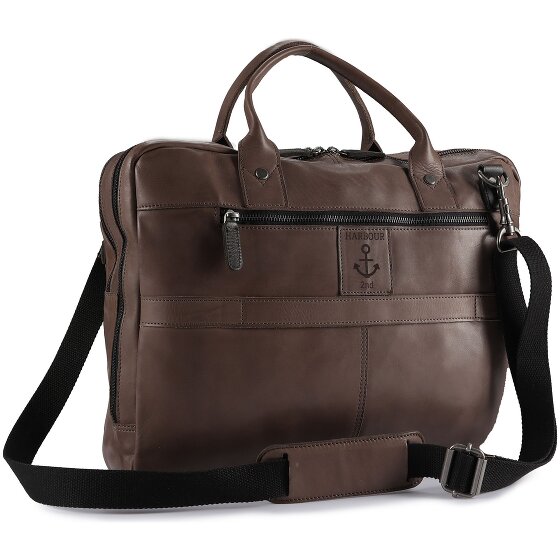Harbour 2nd Urban Poets Attaché-case Cuir véritable 50 cm Compartiment ordinateur