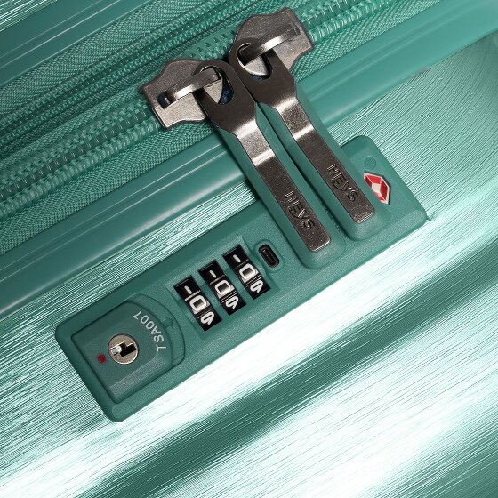 Heys Alumix 4 roulettes Trolley M 66 cm avec soufflet d'extension