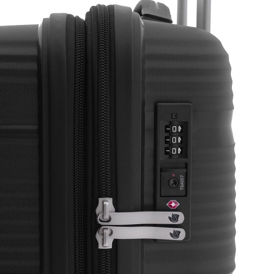 Gladiator 0800 4 roulettes Trolley de cabine 55 cm avec soufflet d'extension