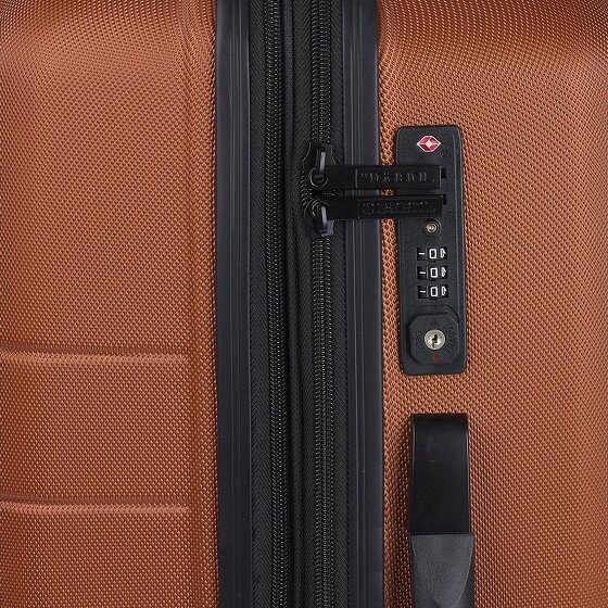 Gabol Escape 4 roulettes Set de valises 3 pièces avec soufflet d'extension