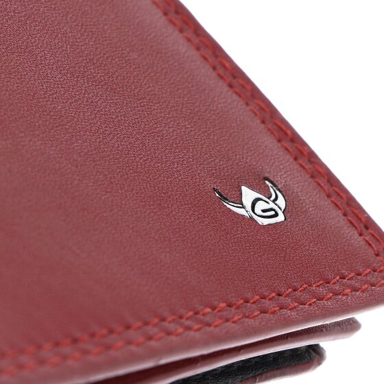 Golden Head Polo Porte-monnaie Protection RFID Cuir véritable 11 cm