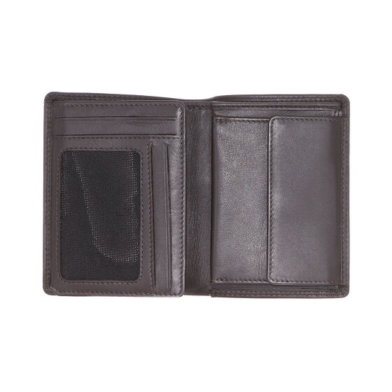 Golden Head Polo Porte-monnaie Protection RFID Cuir véritable 9 cm