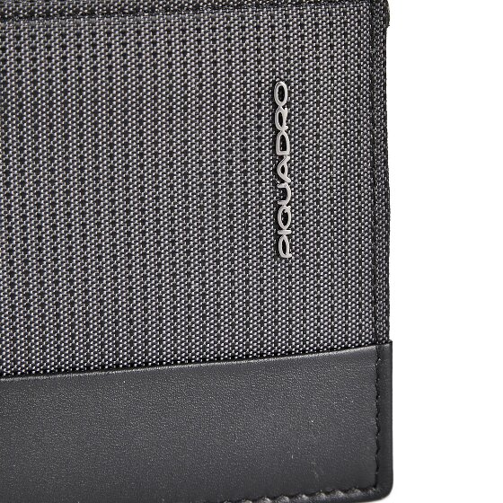 Piquadro Sync Porte-monnaie Protection RFID Cuir véritable 12.5 cm