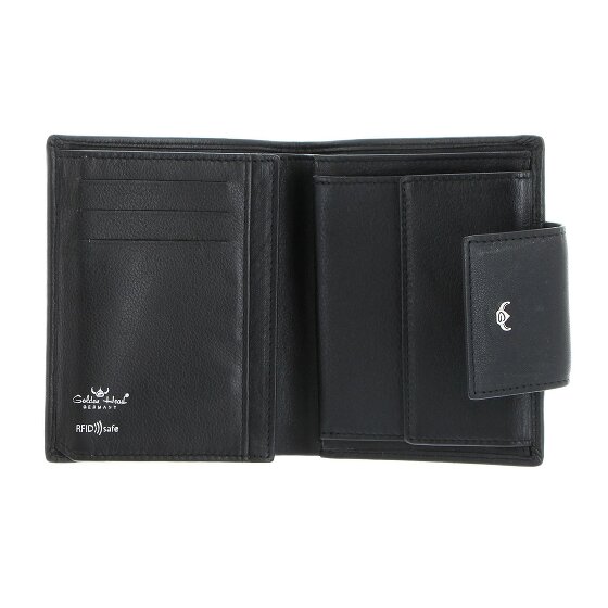 Golden Head Dublin Porte-monnaie Protection RFID Cuir véritable 10 cm