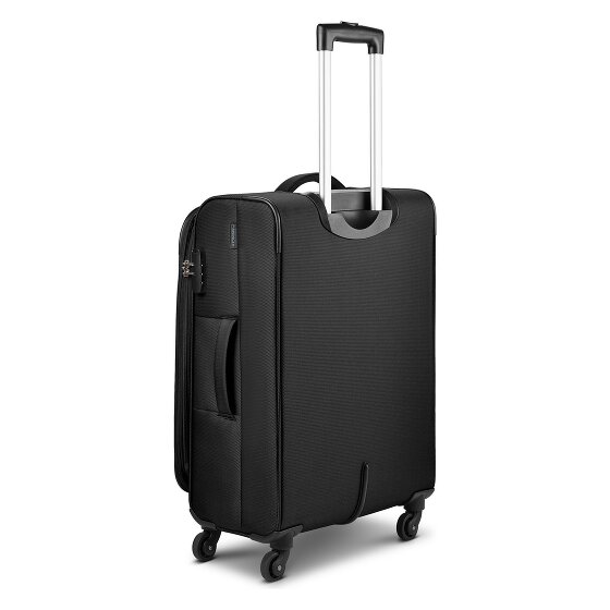 Wenger Beaumont 4 roulettes Trolley M 67 cm avec soufflet d'extension