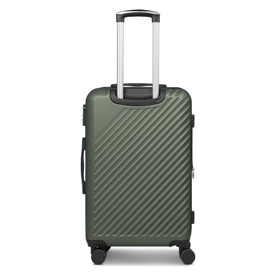 Check.In Paradise 2.0 4 roues Valise cabine M 68 cm avec soufflet d'extension