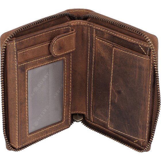 Greenburry Vintage Porte-monnaie Cuir véritable 12.5 cm
