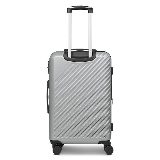 Check.In Paradise 2.0 4 roues Valise cabine M 68 cm avec soufflet d'extension
