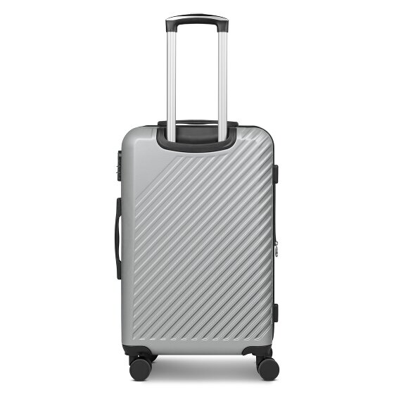 Check.In Paradise 2.0 4 roulettes Trolley M 68 cm avec soufflet d'extension