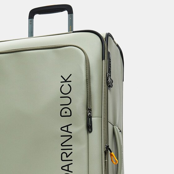 Mandarina Duck Eco Coated 4 roues Valise cabine L 78 cm avec soufflet d'extension