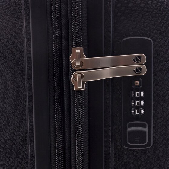 Gladiator 1700 4 roulettes Trolley de cabine 55 cm avec soufflet d'extension