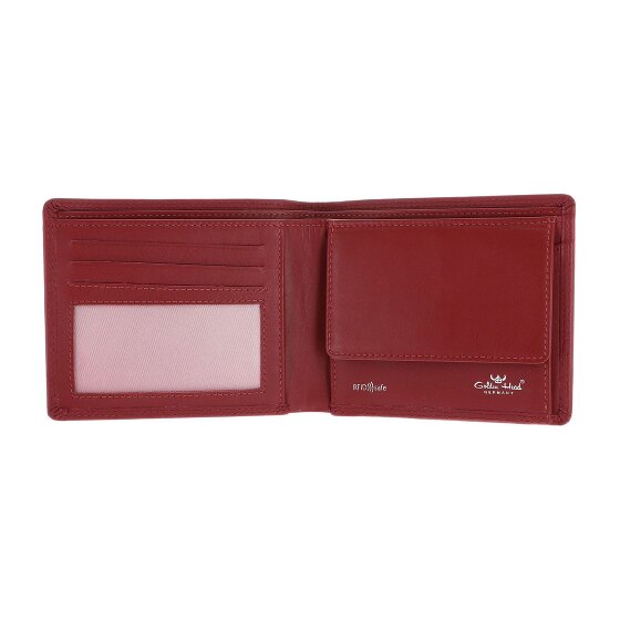 Golden Head Polo Porte-monnaie Protection RFID Cuir véritable 12 cm