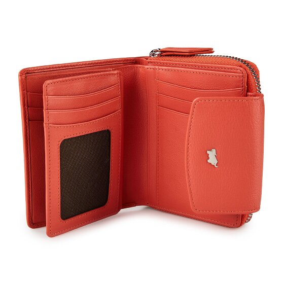Braun Büffel Joy Porte-monnaie Protection RFID Cuir véritable 12 cm