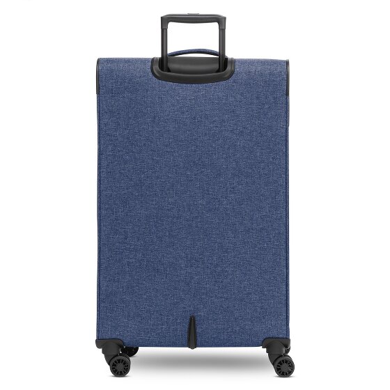 Redolz Essentials 12 LARGE 4 roulettes Trolley 79 cm avec soufflet d'extension