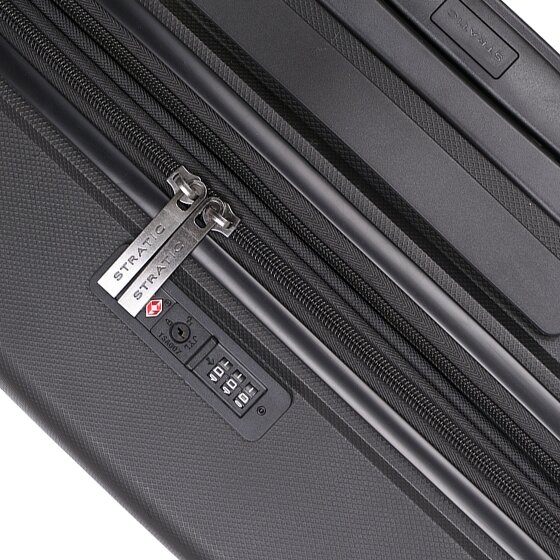 Stratic Bright+ 4 roues valise cabine M 66 cm avec soufflet d'extension