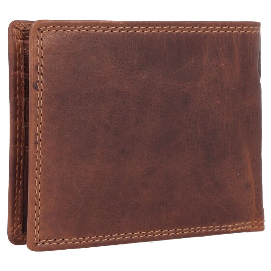 Jack Kinsky Monterey Porte-monnaie Protection RFID Cuir 11.5 cm