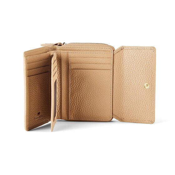 Braun Büffel Asti Porte-monnaie Protection RFID Cuir véritable 12 cm