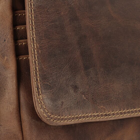 Greenburry Vintage Messenger en cuir 34 cm