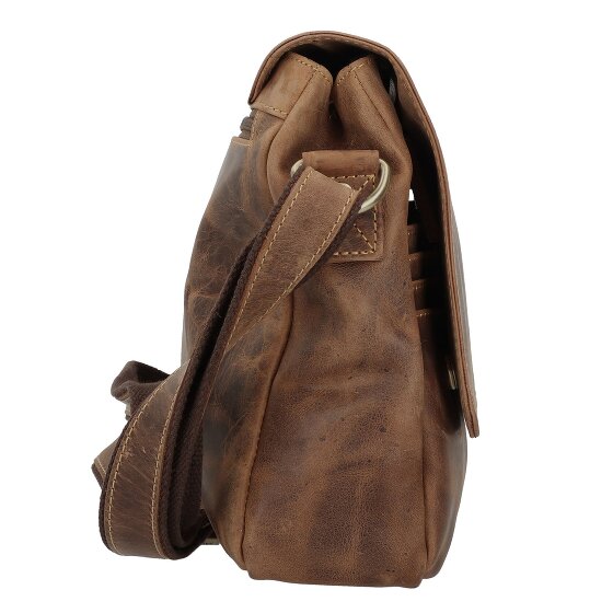 Greenburry Vintage Messenger en cuir 34 cm