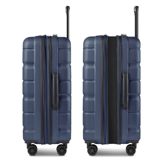 Franky Munich 4.0 4 roues Valise cabine M 66 cm avec soufflet d'extension