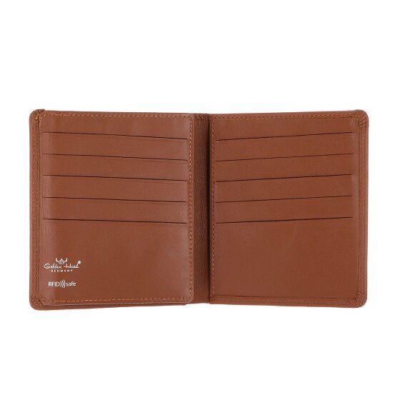 Golden Head Polo Porte-monnaie Protection RFID Cuir véritable 11 cm