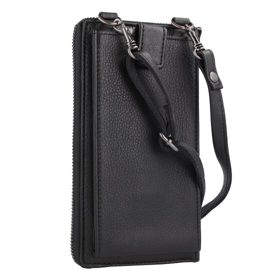 Harbour 2nd Just Pure Pamela Porte-monnaie Protection RFID Cuir véritable 19.5 cm