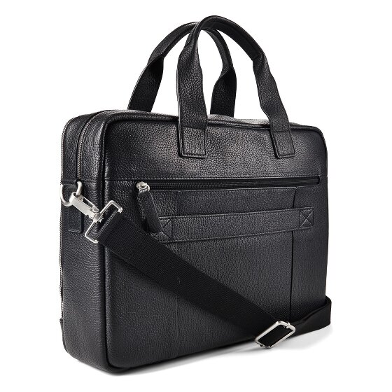 Strellson Kennington Attaché-case Cuir véritable 40 cm Compartiment ordinateur