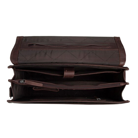 The Chesterfield Brand Glenwood Porte-documents Messenger Cuir 42 cm Compartiment pour ordinateur portable