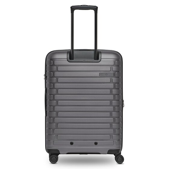 Pactastic Collection 04 THE MEDIUM + 4 roulettes Trolley M 66 cm avec soufflet d'extension