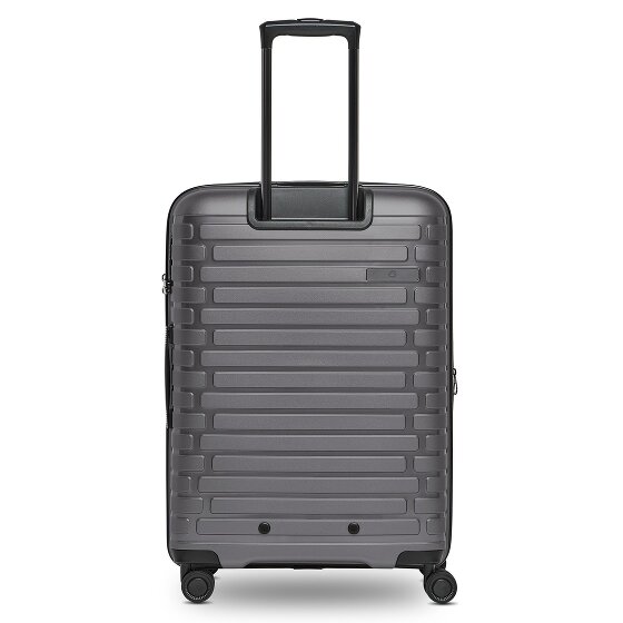 Pactastic Collection 04 THE MEDIUM + 4 roulettes Trolley M 66 cm avec soufflet d'extension
