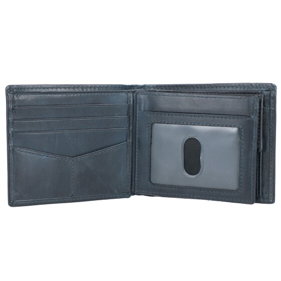 Fossil Derrick Porte-monnaie Protection RFID Cuir véritable 11.5 cm