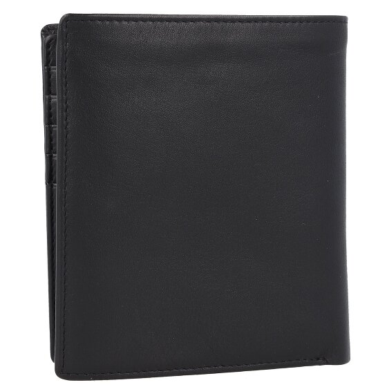 Esquire Frankfurt Porte-monnaie Protection RFID Cuir 11 cm