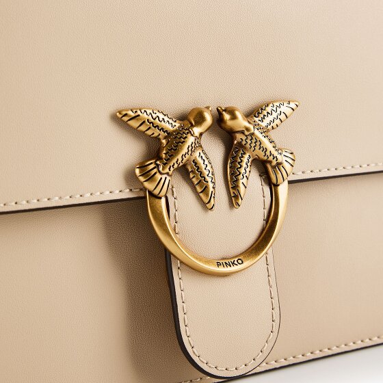 PINKO Love One Sac à main Cuir véritable 23 cm