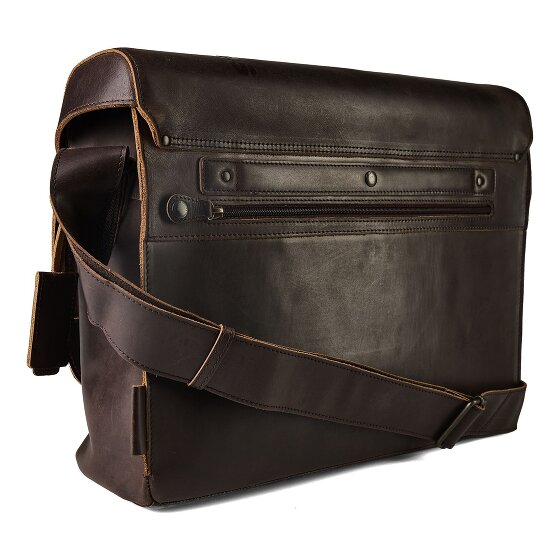 aunts & uncles Heritage Besace Cuir véritable 41.5 cm Compartiment ordinateur