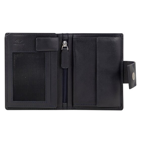 Maître Henau Dawina Porte-monnaie Protection RFID Cuir véritable 12.5 cm