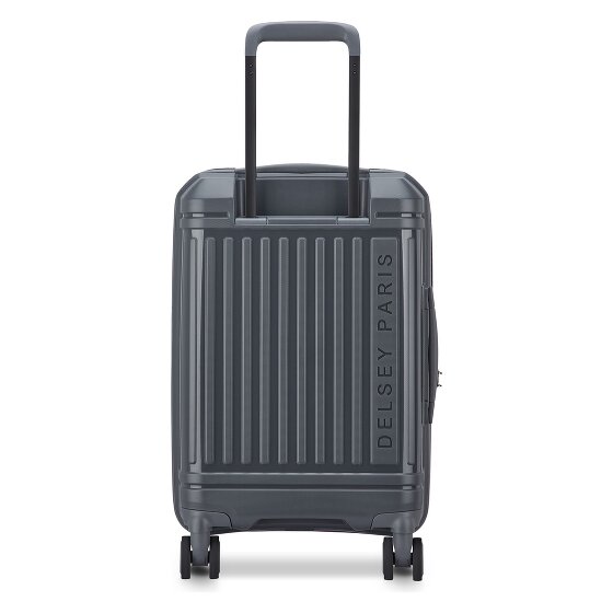 Delsey Paris Lutece 4 roues Valise cabine 55 cm '"avec soufflet d''extension"'