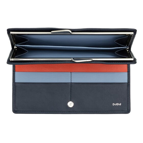 DuDu Porte-monnaie Protection RFID Cuir 19.5 cm