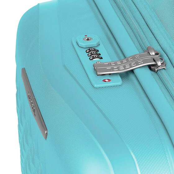 Gabol Queens 4 roulettes Trolley M 64.5 cm avec soufflet d'extension