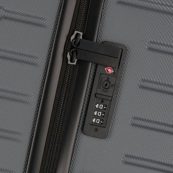 Valentino Mercury 4 roulettes Trolley 75 cm